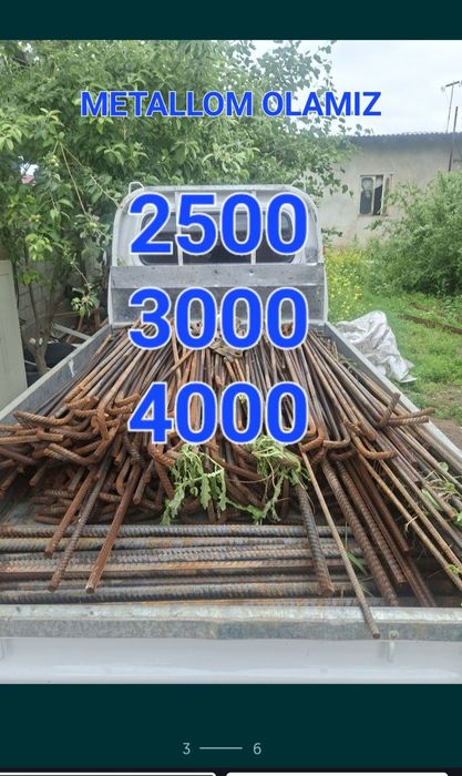 Metallom metalolom olamiz xarxil turdagi metal olamiz Toshkent buylab