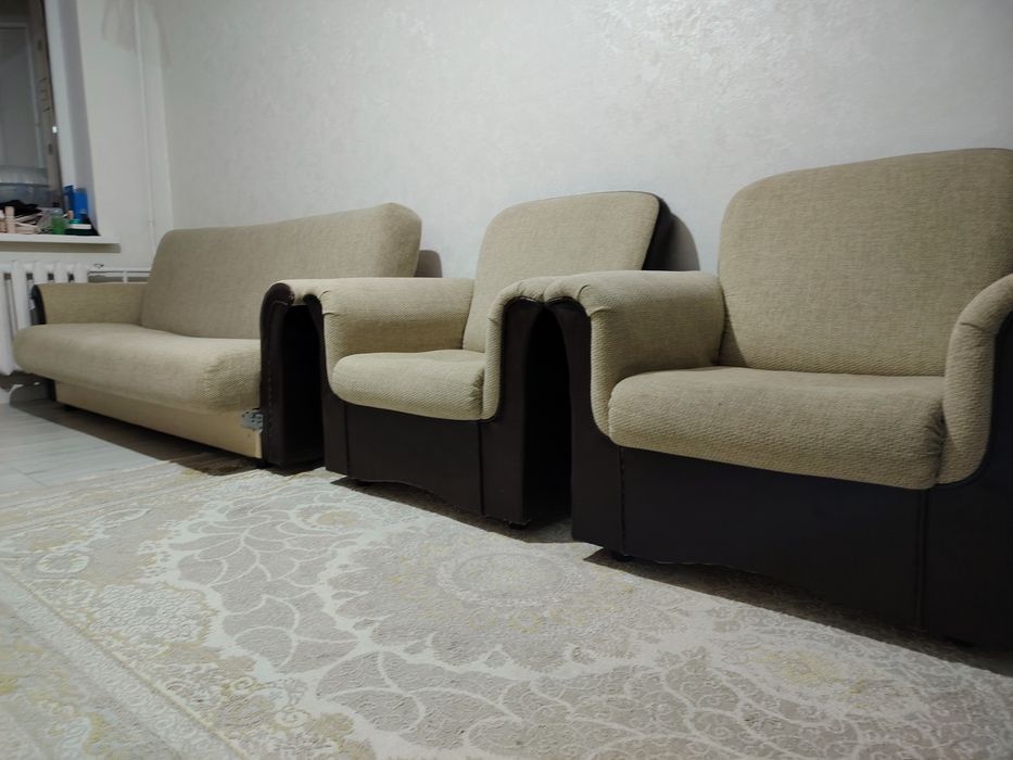 Диван 2 кіші 1 үлкен