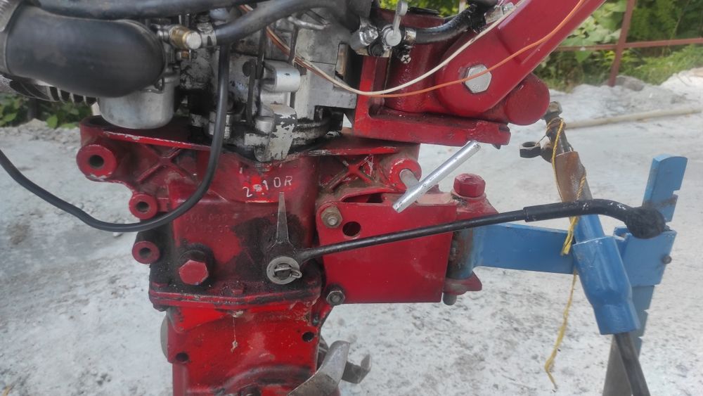 Чешка Мотофреза двутактова 2 скорости + задна