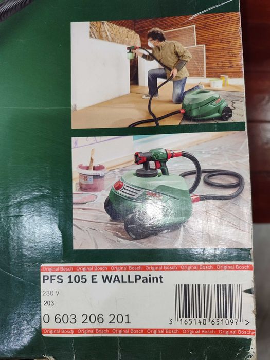 Краскораспылитель Bosch PFS 105 E Wallpaint