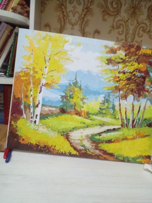 Картины акриловые и мозаика
