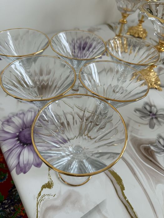 Набор посуда богема из 11 предметов ваза для фруктов  сладостей  и оре