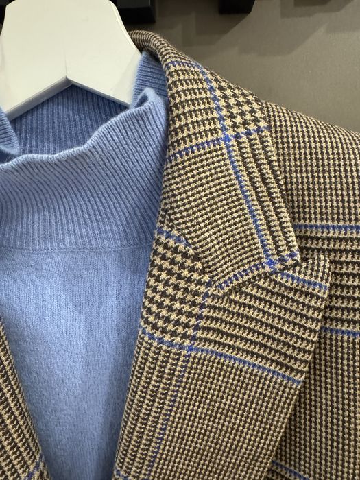 Сако с пуловер Massimo Dutti