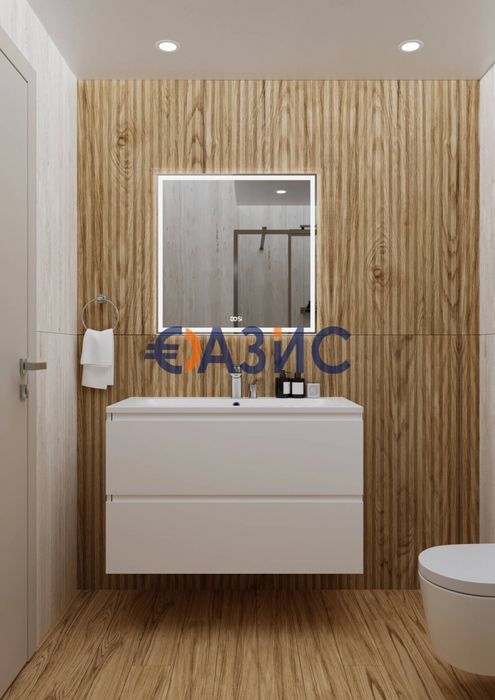 Напълно оборудвано студио в строящ се комплекс "Соренто Премиум",