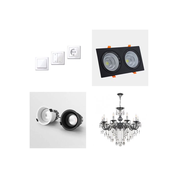 Установка люстры галогены  Стабилизаторы Зарядник электромобиля г.Таш/