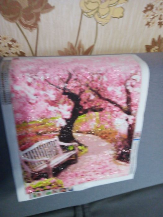 Диамантен гоблен нареден