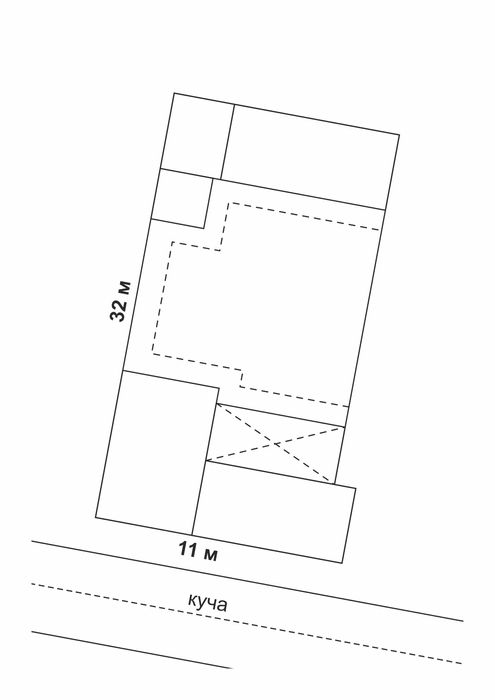 (Добрый) м.Юнусабад, 3,5 сотки, Фасад 12х32 метра