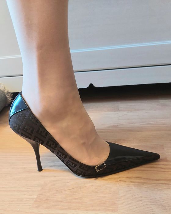 Pantofi dama Fendi piele naturala