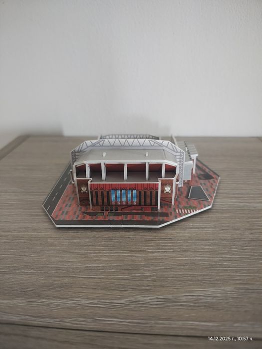 3D Пъзел стадион на футболни отбори 15см