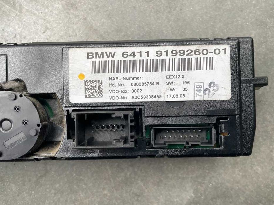 Panou climatronic Bmw seria 1 E81 - 87, 3 E90 - E91, X1 E84 cod 9199260