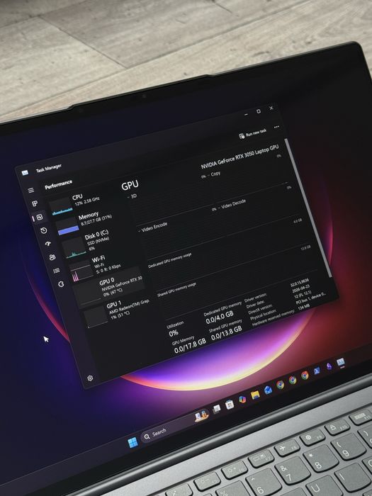Lenovo Slim 7 Pro X Ryzen 9 6900HS 32GB 1TB RTX 3050 3K 120Hz Touchscreen