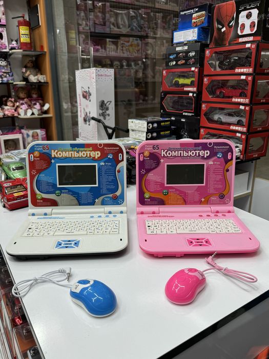 Детский обучающий Компьютер  Русско-английский 130  функции Castrum T