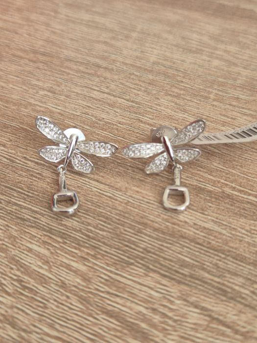 Cercei argint cu surub