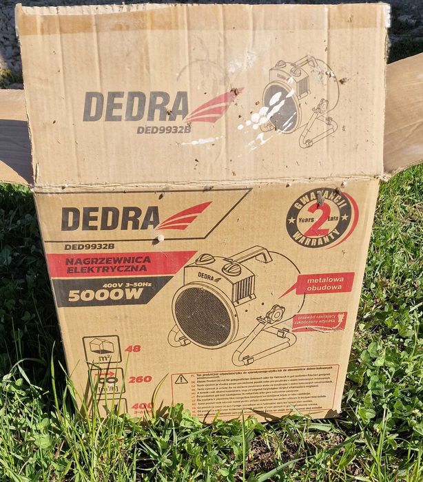 Aeroterma electrica 5000W 380V DED9932B Dedra