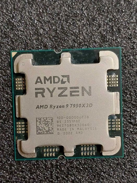 AMD Ryzen 9 7950X3D, 16-ядрен, АМ5