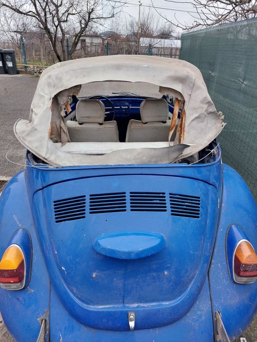 Vw kafer, broscuta   cabriolet / 1968 - model rar