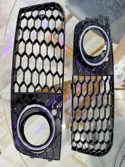 Решетки за халоген пчелна пита за Ауди А4 B8