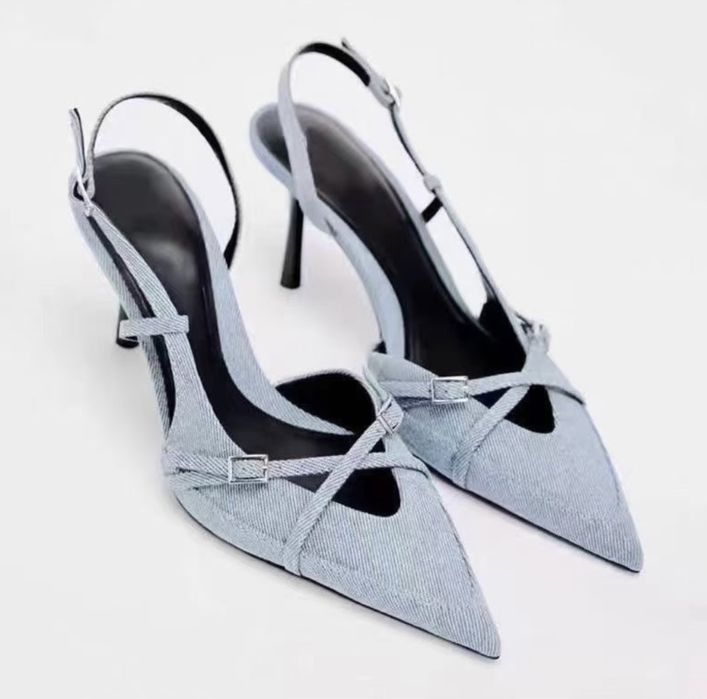 Джинсовые туфли