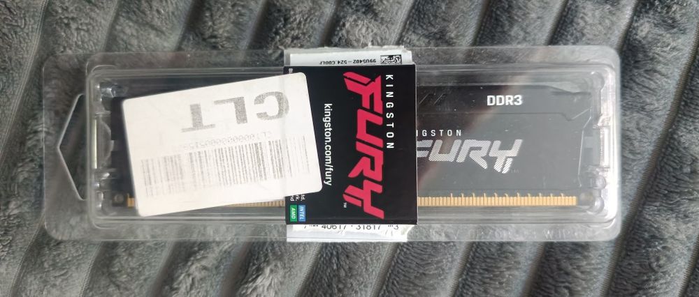 Kingston FURY Beast 4GB DDR3 – RAM gaming pentru PC cu socket AM3 / LGA1155