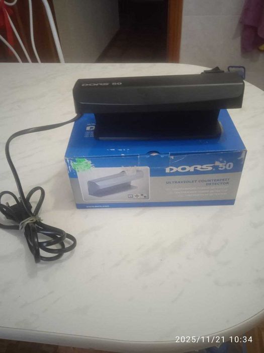 Ультрафиолетовый детектор валют новый