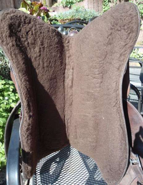 Седло за кон Barefoot Sattel Missoua Nut Baumlos Leder