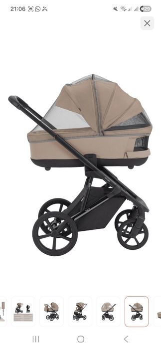 Коляска детская 2 в 1, Carrello