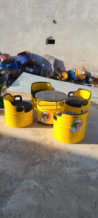 Мебель из бочек для ресторанов,для фудтраков,для кафе,для барбершопов,