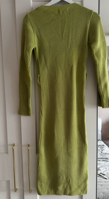 Плетена рокля и блуза LBD в синьо