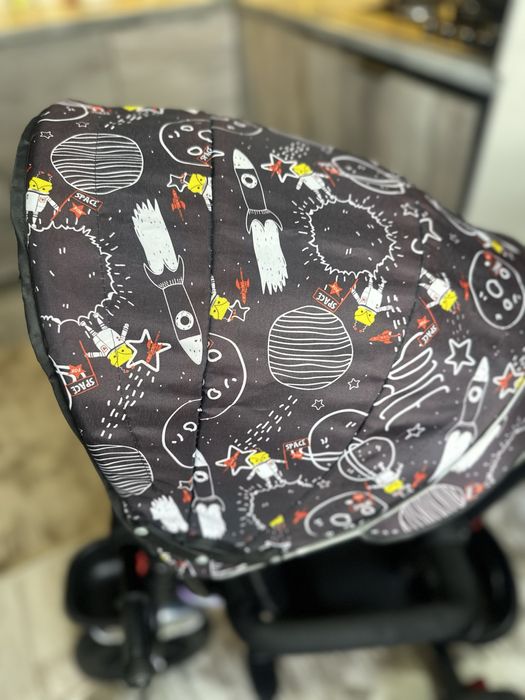 Велосипед детский с ручкой для родителей