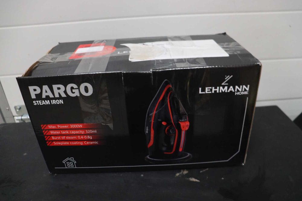 Безжична парна ютия Lehmann. станция, регулируема температура, 3000W