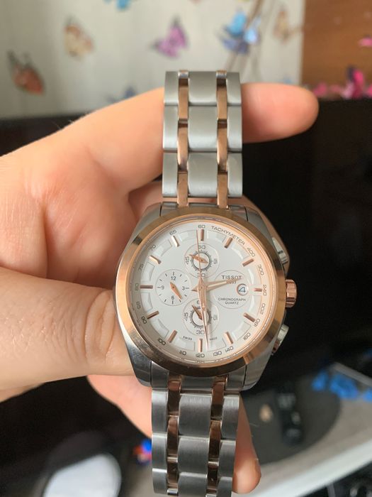 (почти) чисто нов швейцарски Tissot Coutourer хронограф-тахиметър