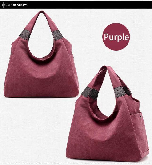 Дамски платнени чанти Canvas Tote Bag