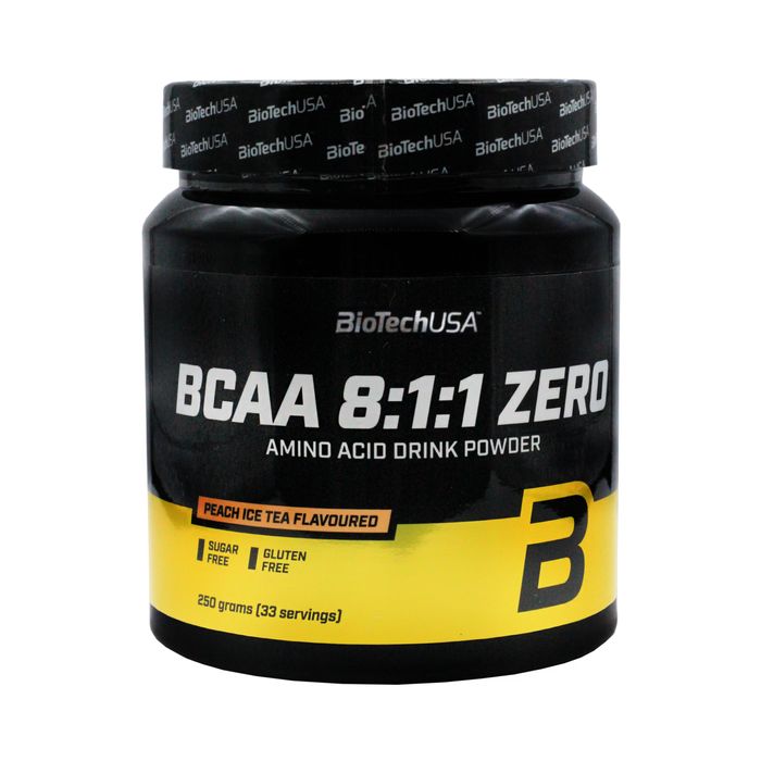 BCAA 8-1-1 BioTech USA Zero 33 порции 250 гр