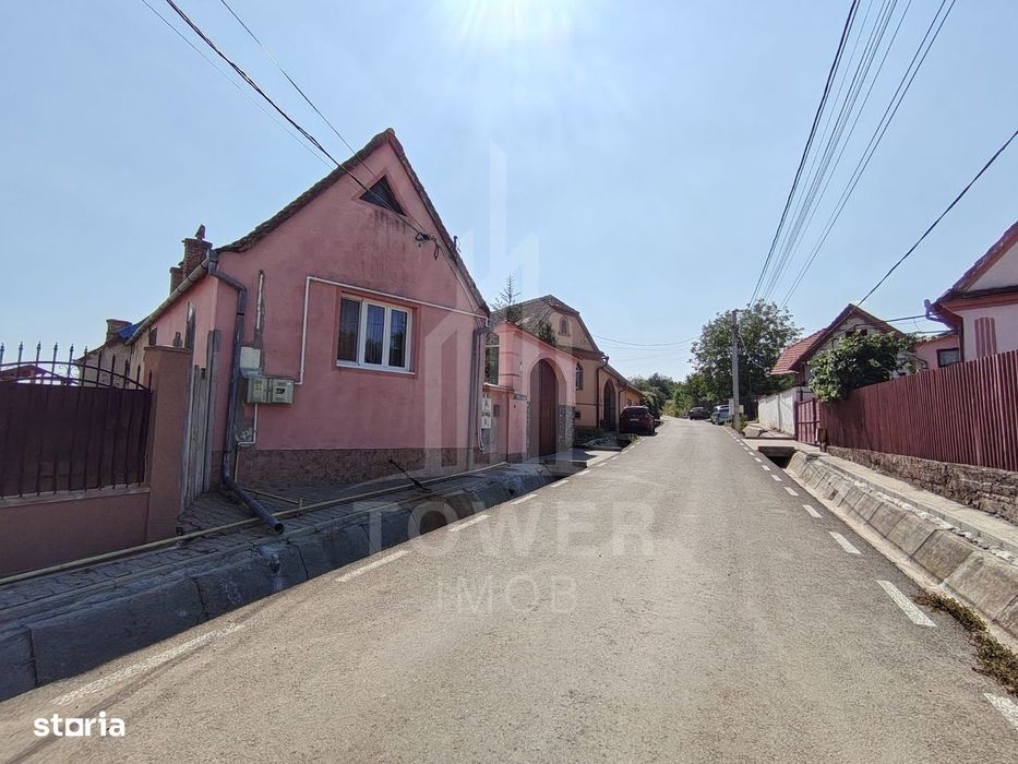 Casă cu garaj și spațiu pentru activitate auto, de vânzare în Rusciori