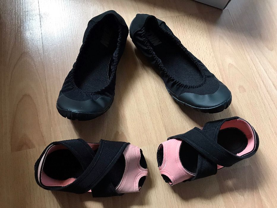 NIKE WMNS STUDIO PACK balerini_marime 36,5 , noi , cutie , accesorii