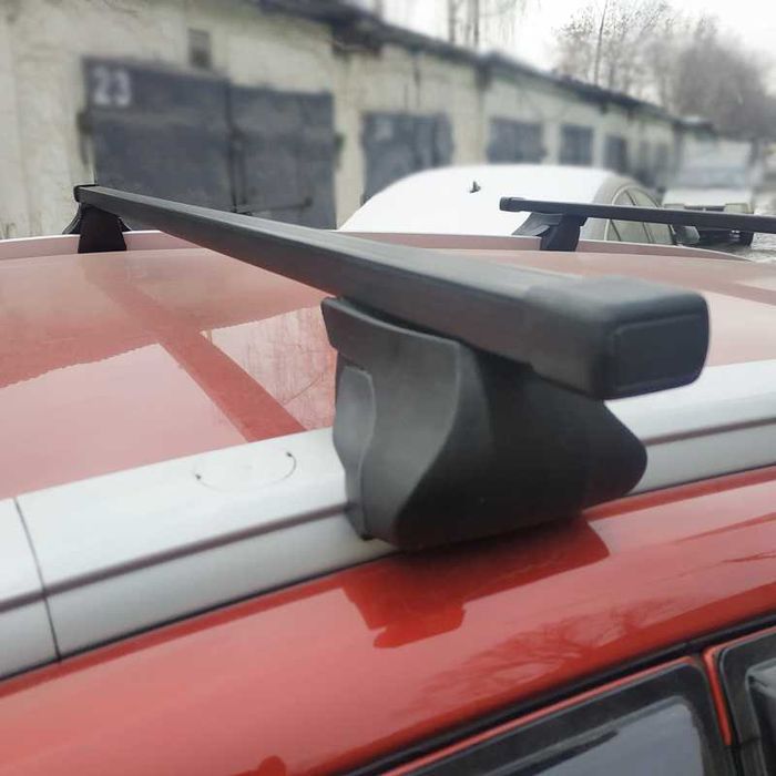 Багажник универсальный на рейлингина рейлинги