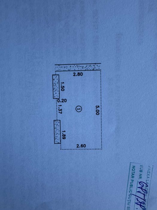Vand loc parcare subterana 13.3mp, Novum 56