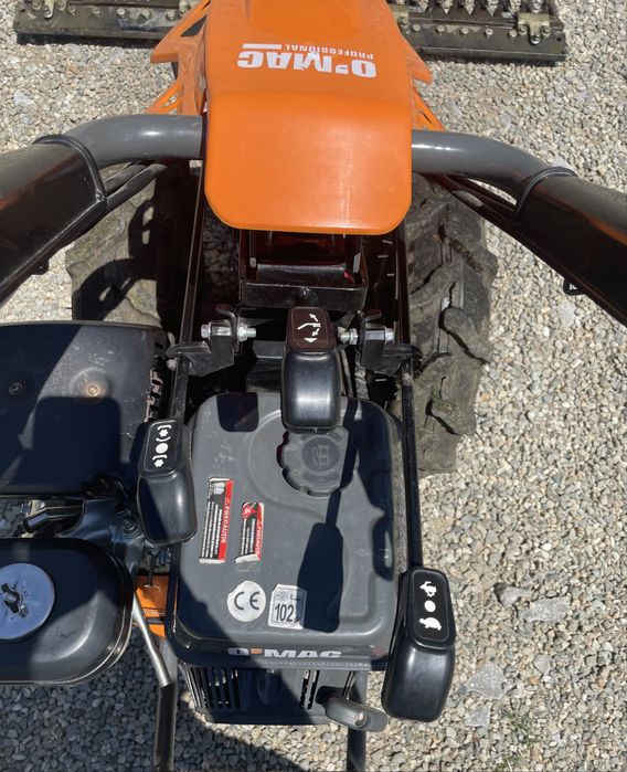 Cositoare O’MAC – 15 CP, lamă 115cm, pornire la cheie sau la șfoară!