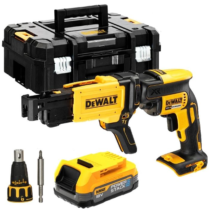 Акумулаторен винтоверт за гипсокартон DeWALT DCF620E1K 18V Brushless