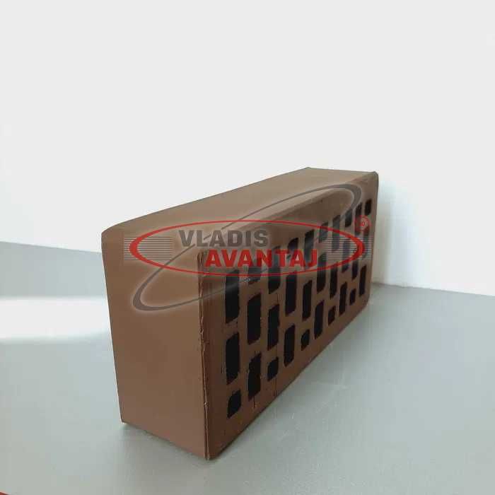 Cărămidă aparenta maro de zidărie - fațade, garduri, zidării aparente