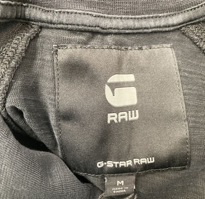 черен мъжки суитшърт g-star raw