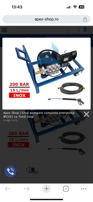 Kit Pompa splatorie mobila noua