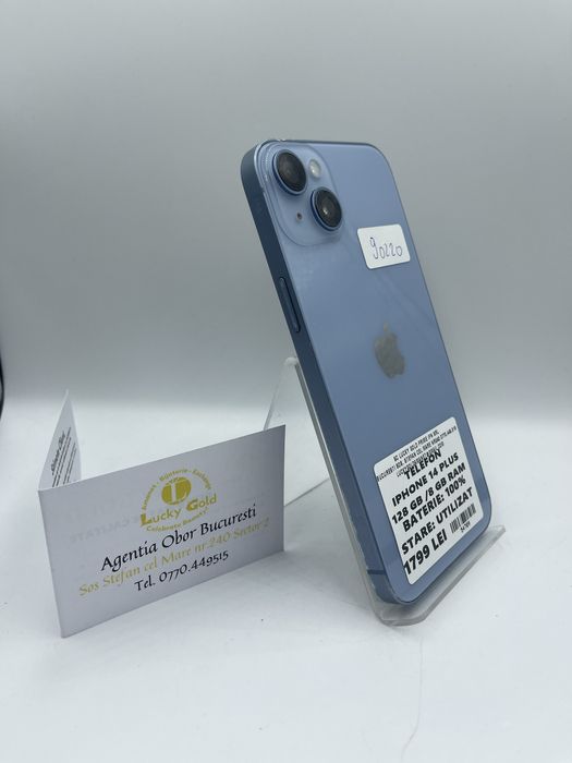 Iphone 14 Plus 128/100% Baterie GARANTIE/FACTURA #54709