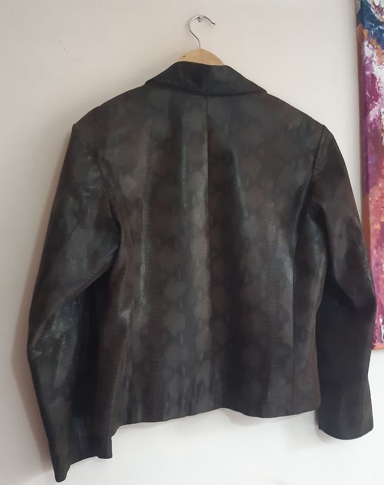 Geaca piele naturala dama model reptila 42