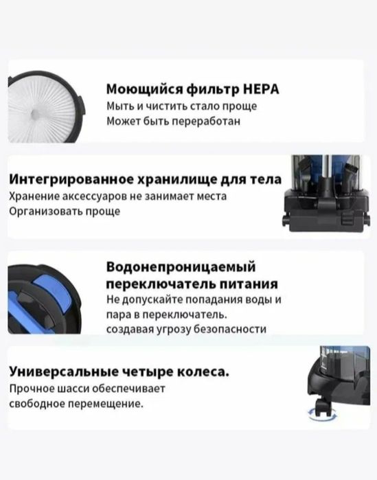 Пылесос  UAKEEN  Германия технология  укен  вокен