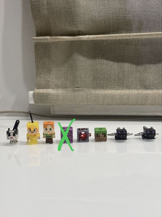 Фигурки из киндер майнкрафт