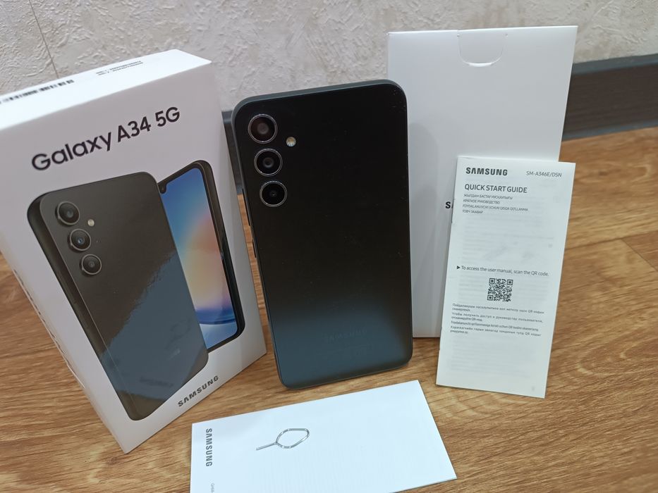 SAMSUNG A34 / 5G на 256Гб с документами.