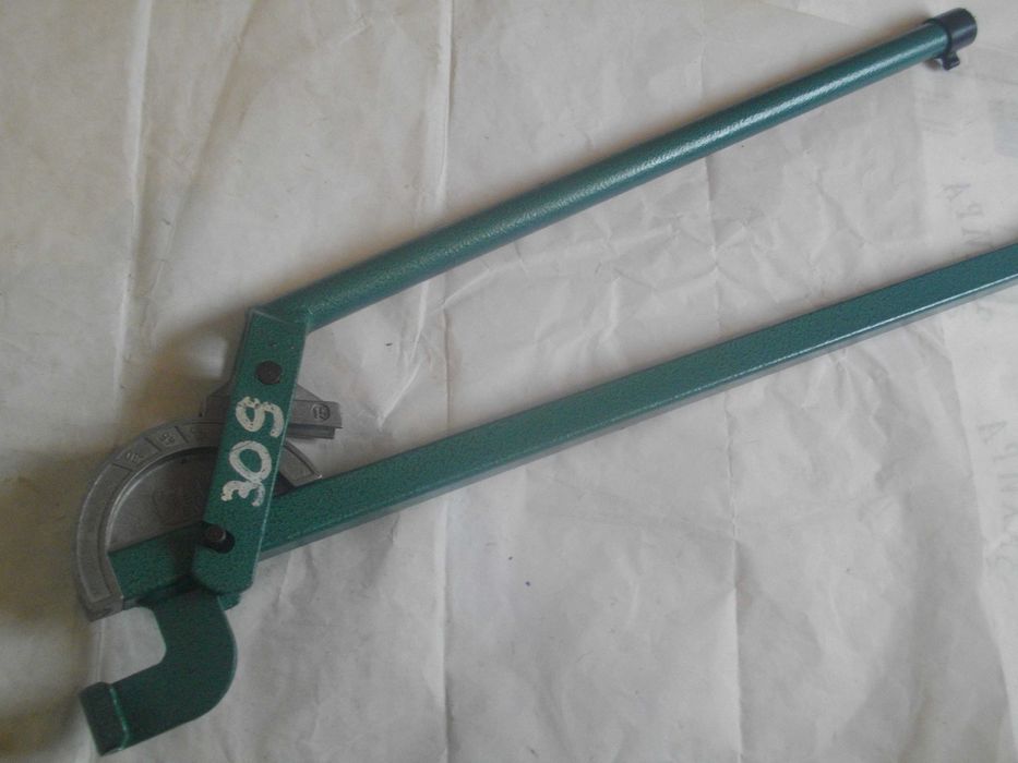 Масивен Тръбогиб старо качество Уред огъване тръби 22мм-18мм-15мм-12мм