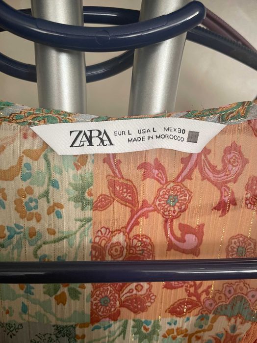 Цевтна и ефирна туника Zara - L