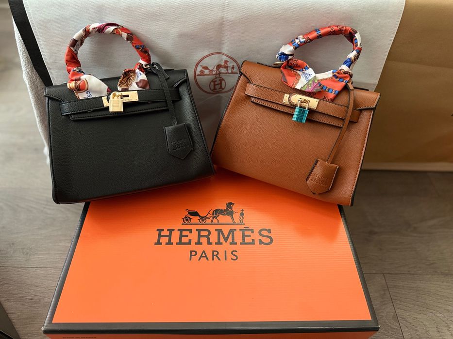 Чанта!! Нова! Налично в черен и кафяв цвят! Комплект кутия и торбичка